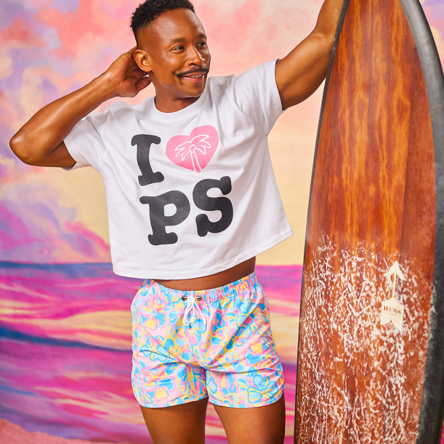 Malibu Barbara Swim Trunks – Trixie Motel Gift Shop