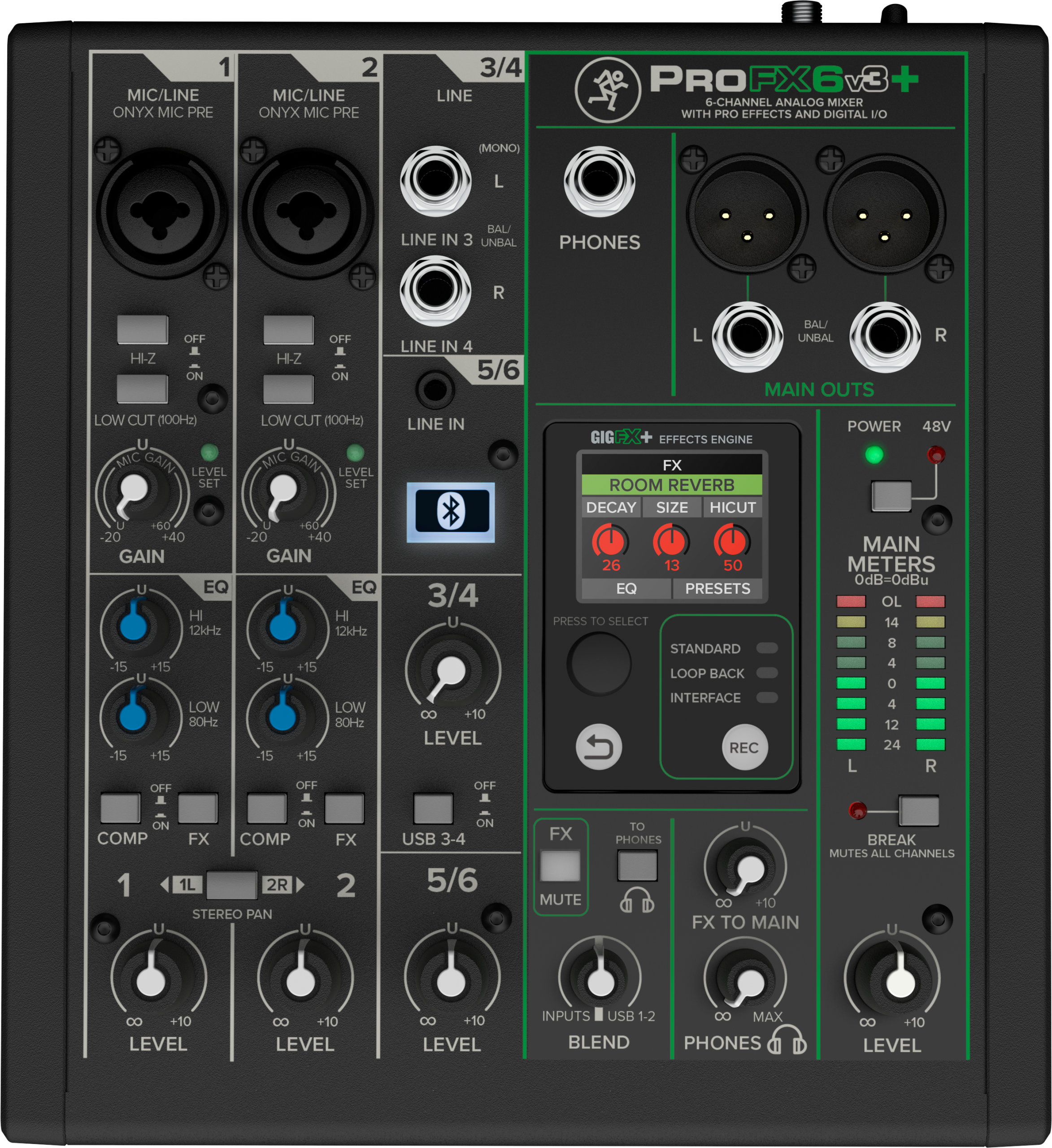 Mackie ProFX6v3+ – The Music Source