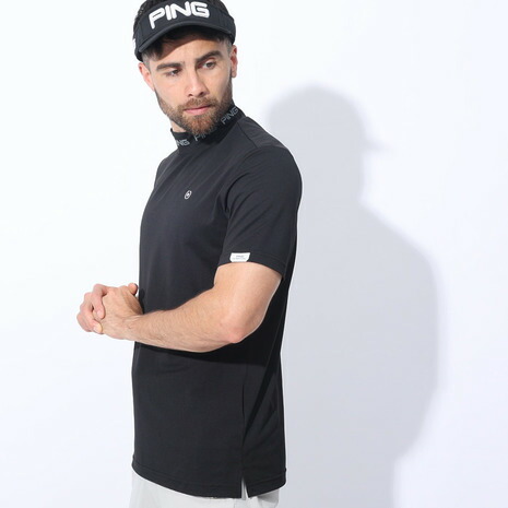 PING ブラック プルオーバー メンズゴルフウェア PING（ピン） ゴルフ