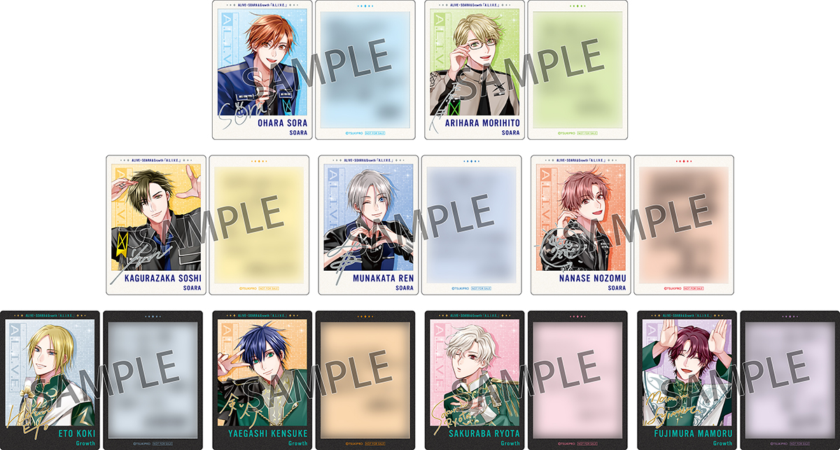 ALIVE・SOARA & Growth 「A.L.I.V.E.」 | ツキノ芸能プロダクション