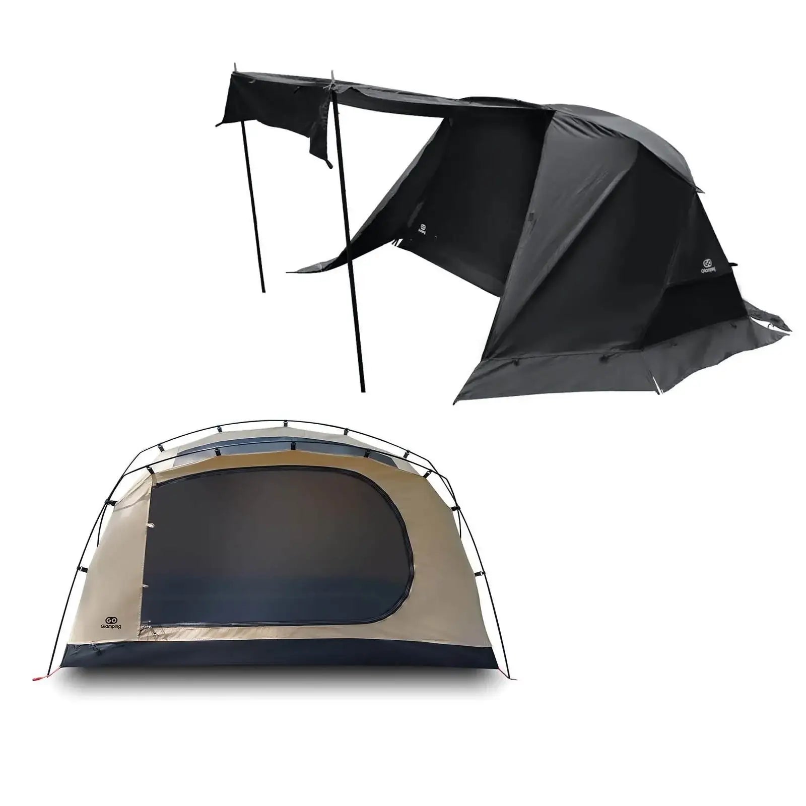 GOGlamping SKY EYE 自立式 テント TC & 専用フライシート[テントセット]