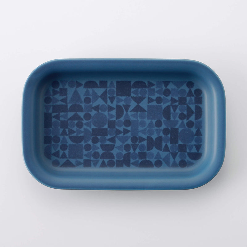 TINT スナックトレイ インディゴマット | 白山陶器直営オンラインストア