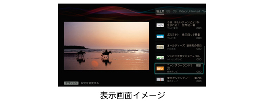 KDL-32W600A 特長 : 便利な機能 | テレビ ブラビア | ソニー