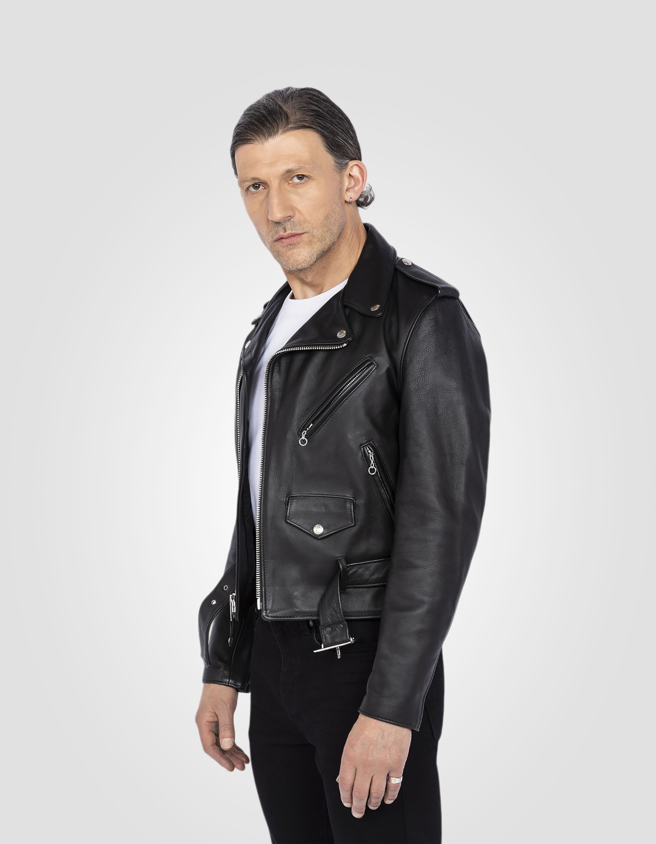 Mythical USA black Perfecto® jacket, cowhide - 618 | Schott NYC®