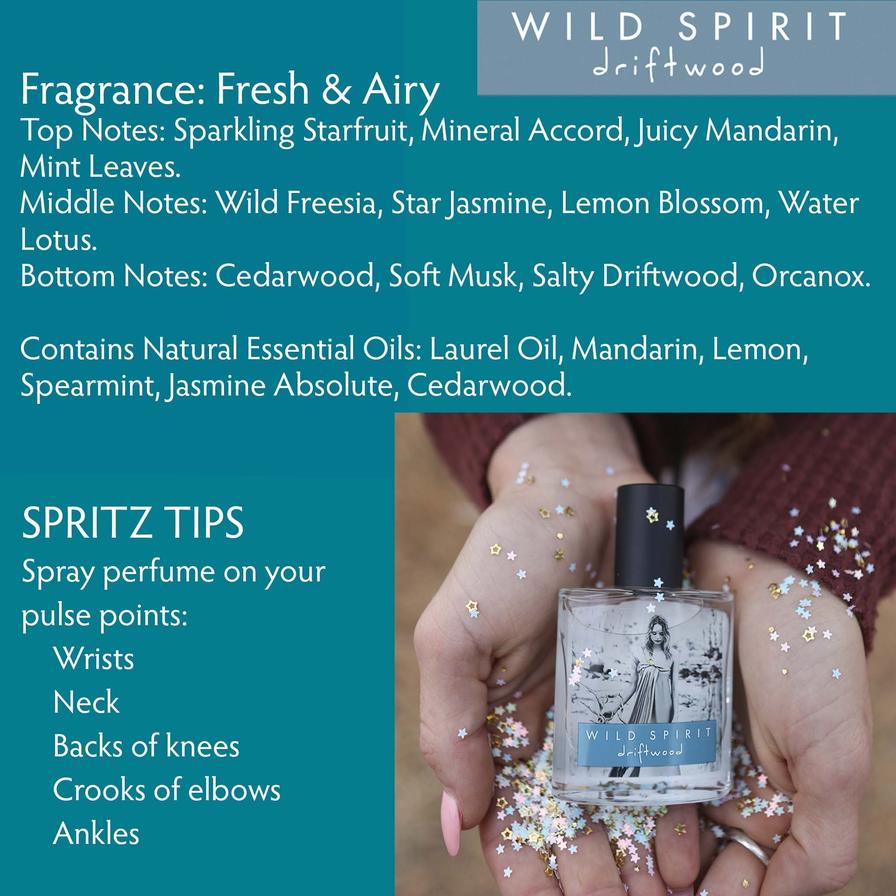 Driftwood Lovers Perfume Gift Set from Wild Spirit