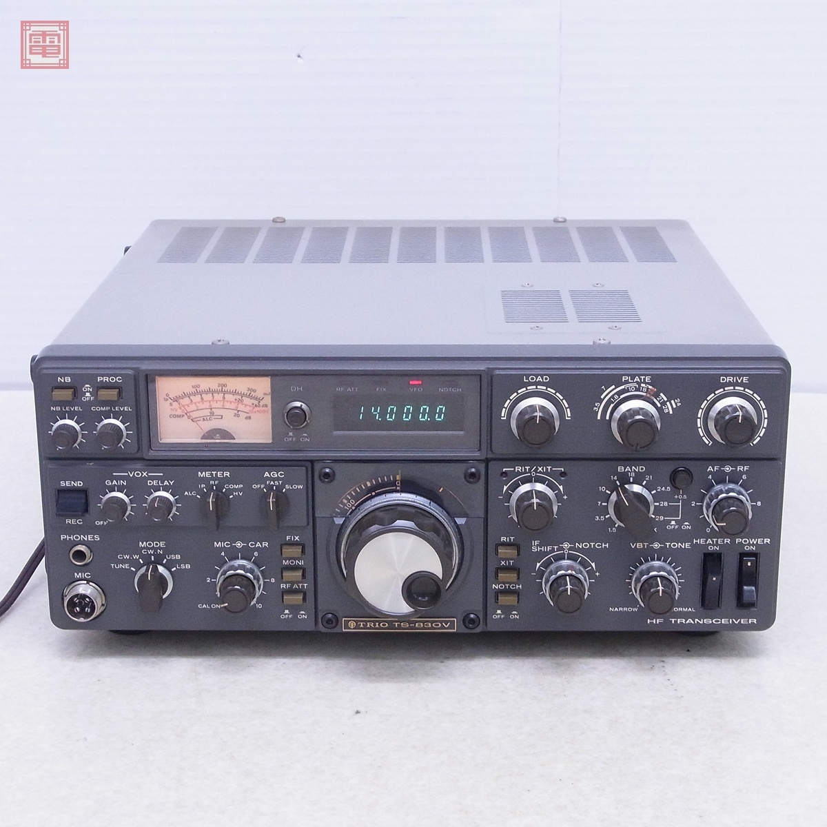 Yahoo!オークション -「trio ts-830v」の落札相場・落札価格