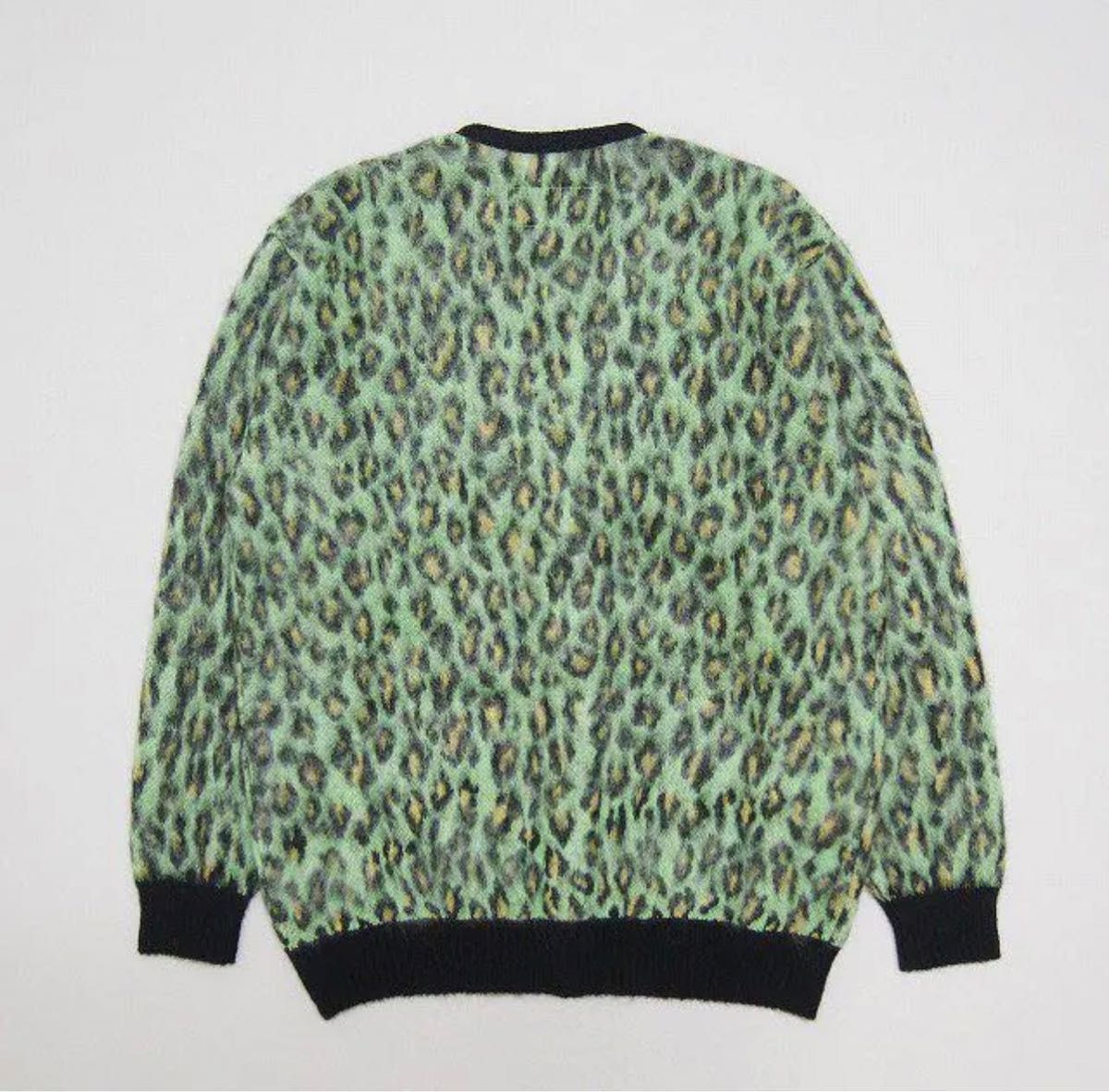 WACKO MARIA /ワコマリア』 LEOPARD MOHAIR CARDIGAN モヘア