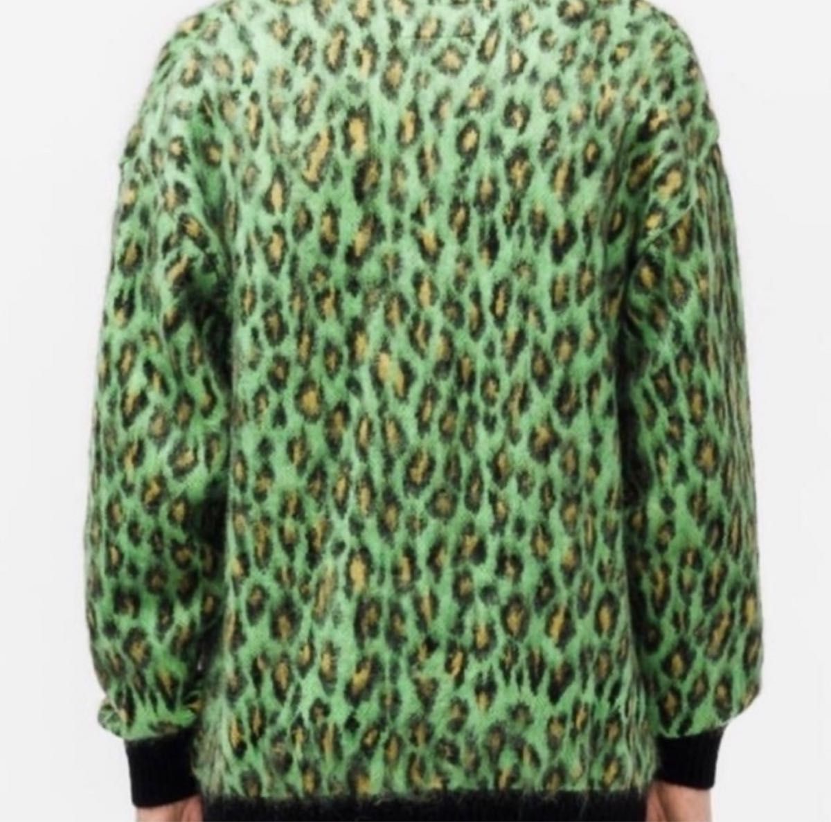 WACKO MARIA /ワコマリア』 LEOPARD MOHAIR CARDIGAN モヘア
