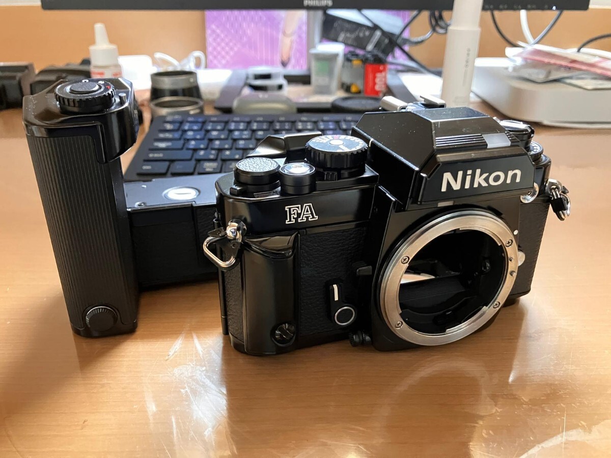 Nikon FA MD-15 ブラック 一眼レフカメラ 動作確認済 撮影セット Nikon