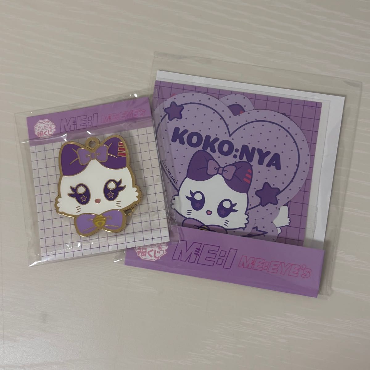 バラ売り可 ミーアイ キャラ福くじ 佐々木心菜 KOKO NYA｜Yahoo!フリマ