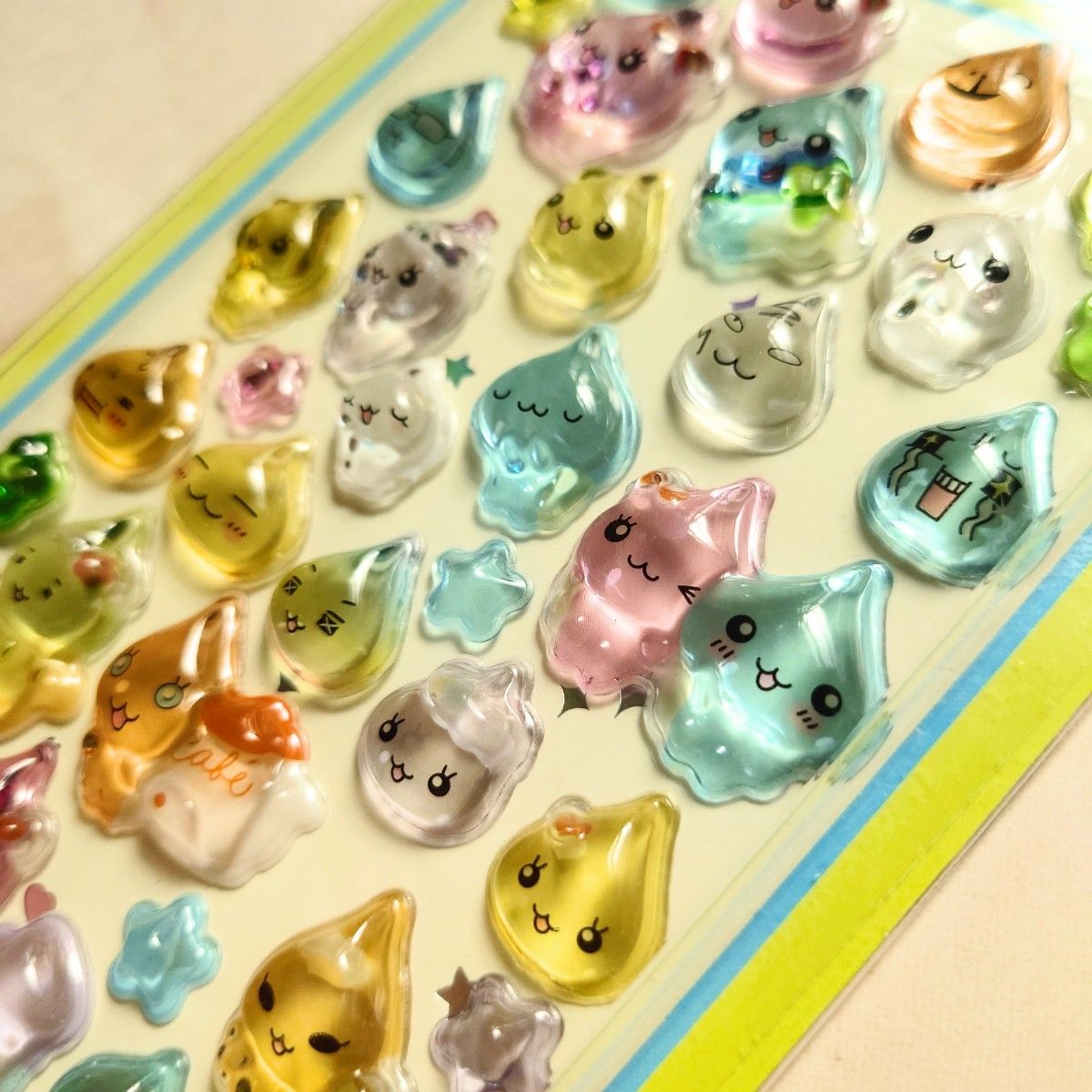 数量限定】しずくちゃん ボンボンドロップシール/6枚セット｜Yahoo