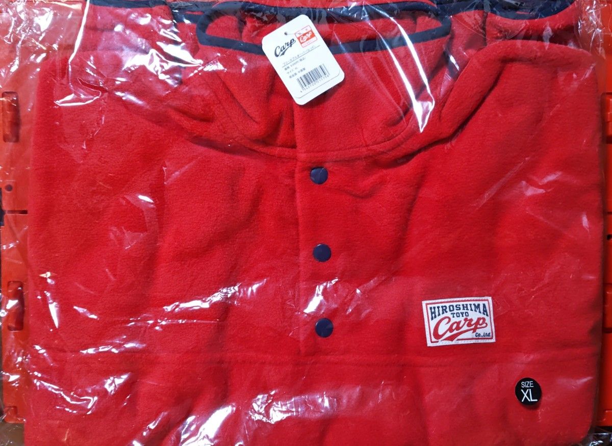 カープフリースジャケット（レッド） O（XL）サイズ 限定新グッズ完売