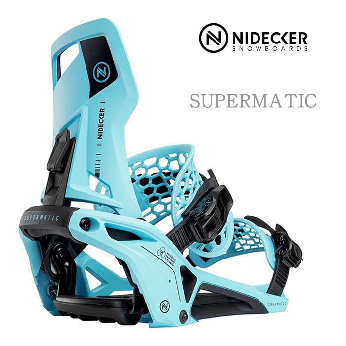 24-25モデル. NIDECKER .『 SUPERMATIC 』. Cyan . ナイデッカー