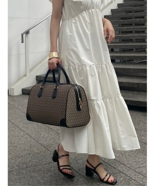 MOUSSY（マウジー）の「MONOGRAM BOSTON バッグ(L)（ボストンバッグ