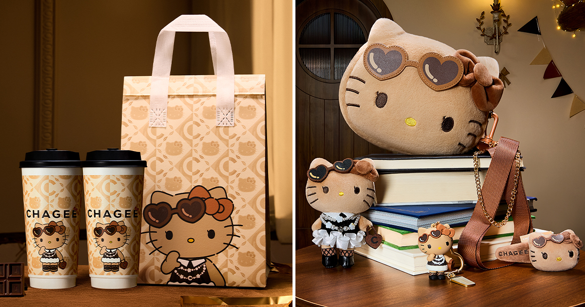 CHAGEE and Hello Kitty Launch Festive Cocoa Oolong Milk Tea and