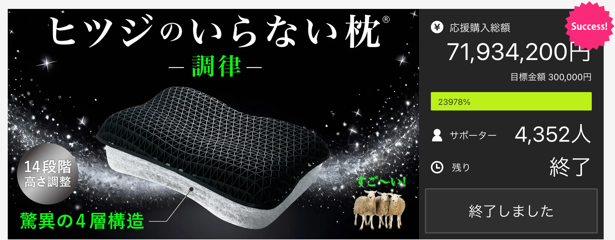 新商品】「ヒツジのいらない枕®-調律-」が登場 – ヒツジのいらない枕