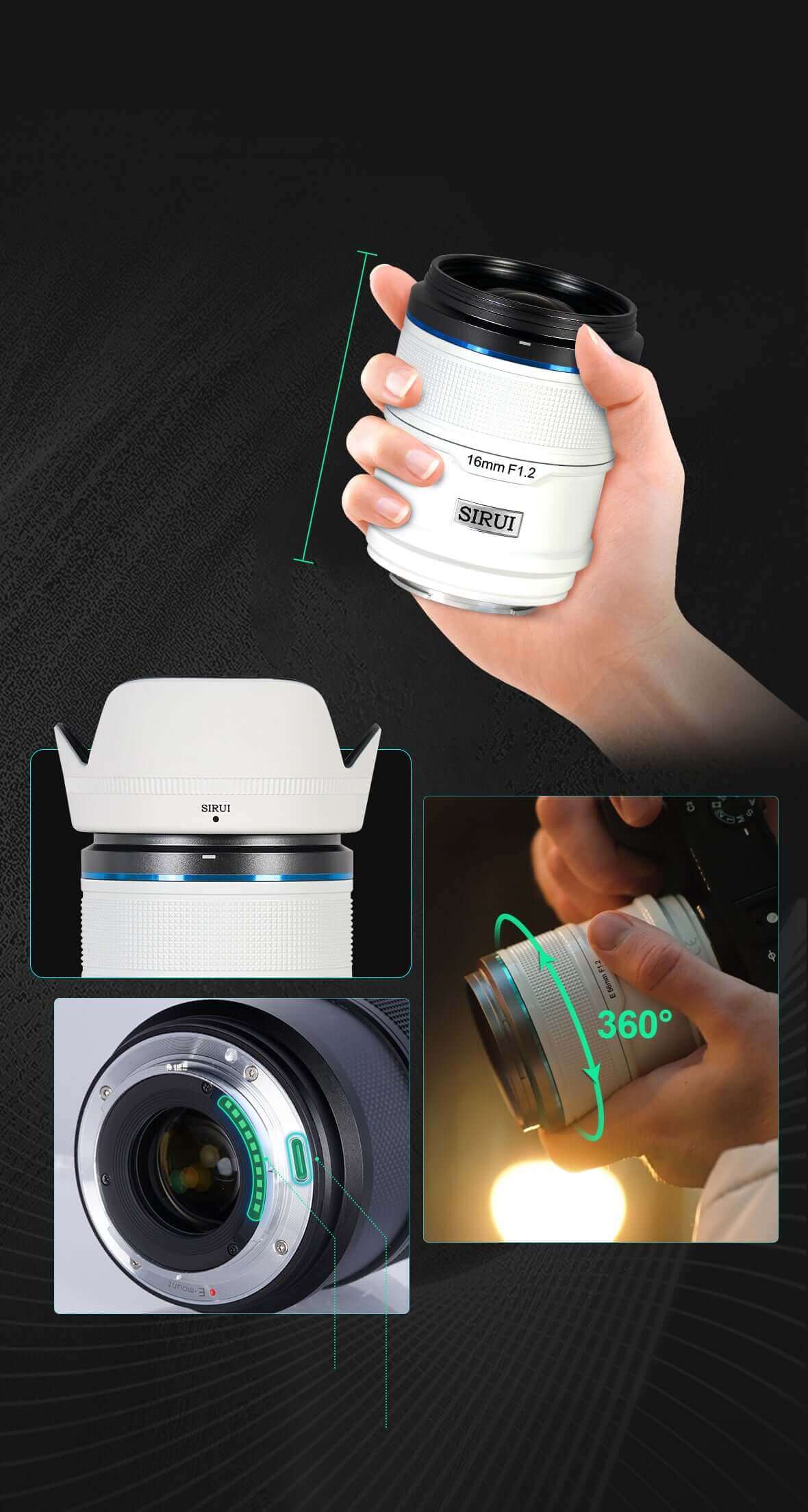 Sniper Series F1.2 APS-C Autofocus Lens Set