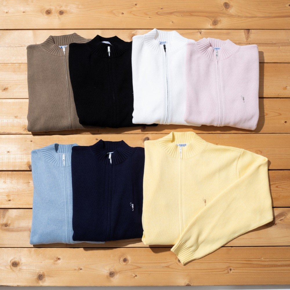 FUKUZŌ（フクゾー） ジップカーディガン【誰もが認める質のよさ】