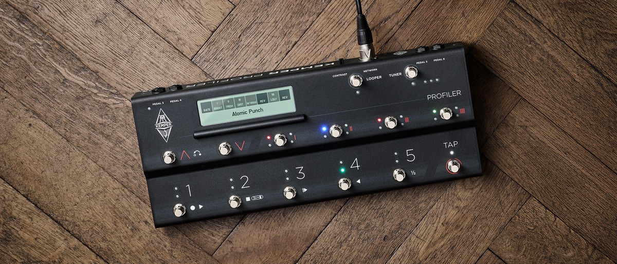 Kemper PROFILER Remote (MK 2) 堂々登場 ― 堅牢設計と直感操作で