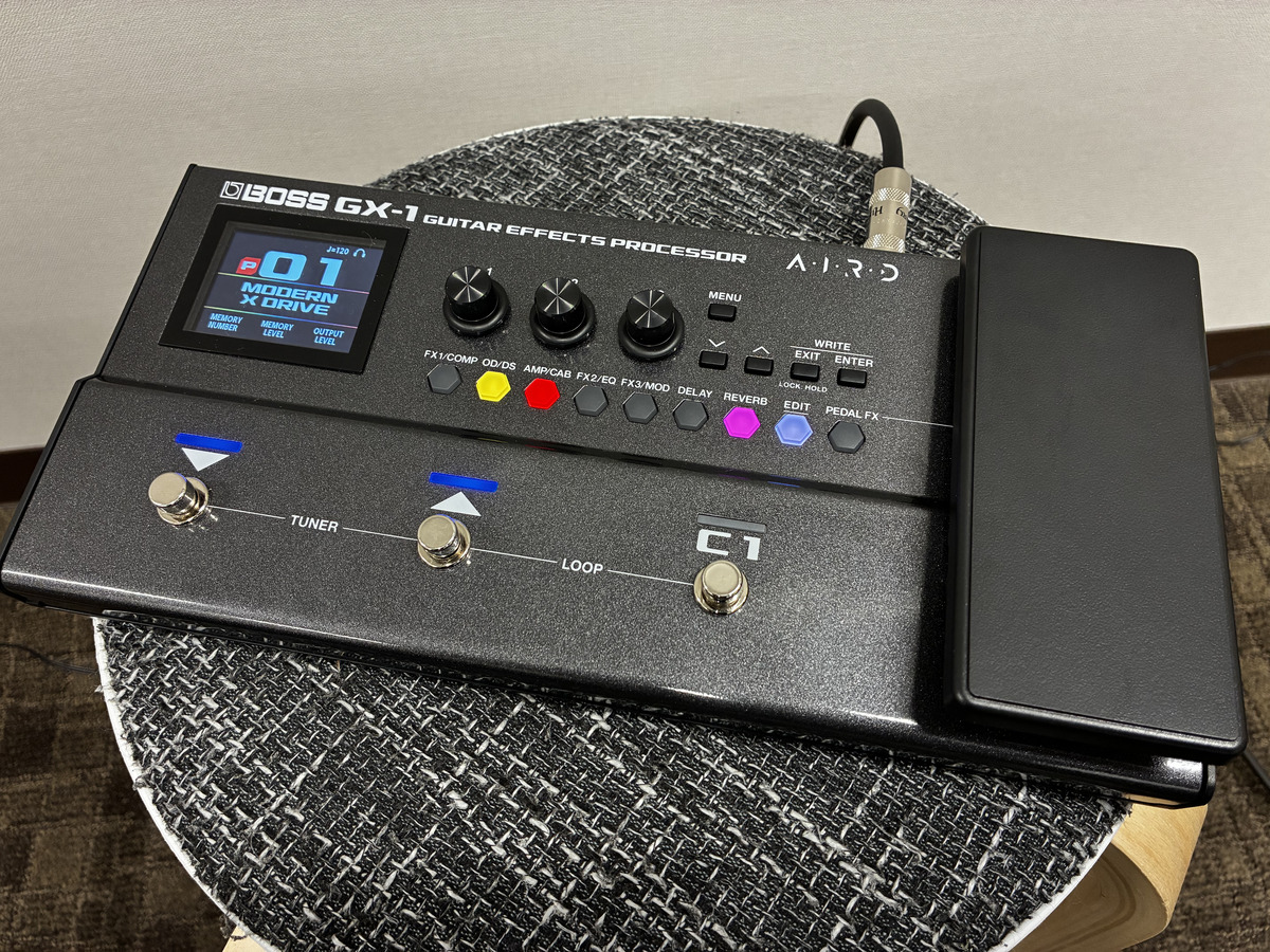 コーラス/フランジャー】Digitechの極上サウンド・ペダル “Nautila