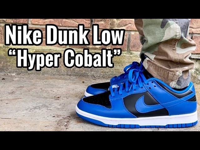 Nike Dunk Low “Hyper Cobalt” Review & On Feet - YouTube