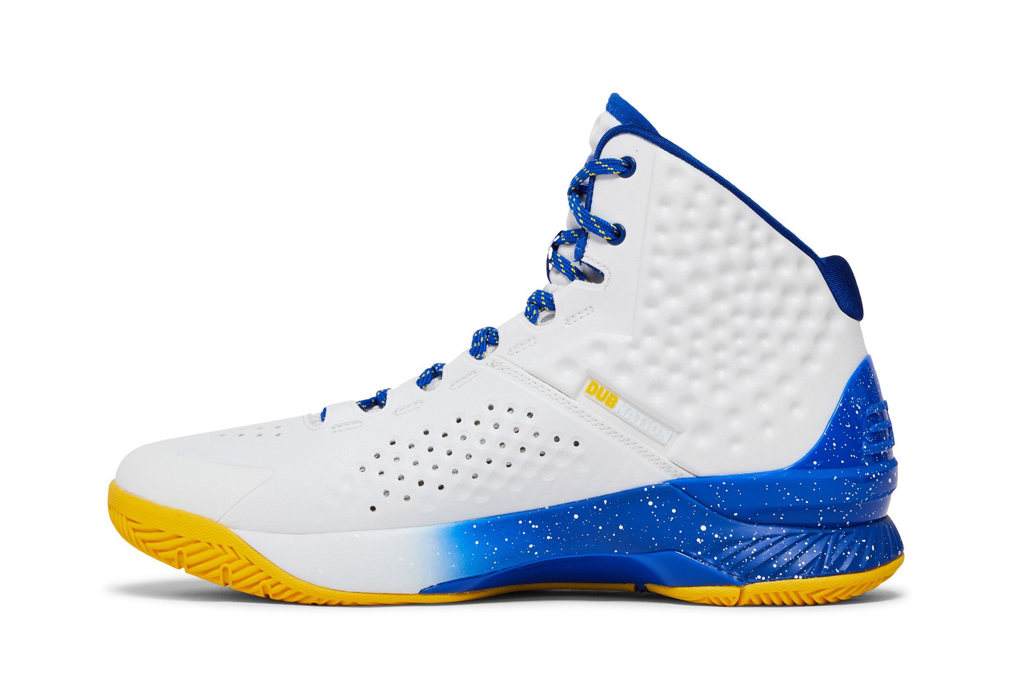 Buy Under Armour Curry 1 Retro 'Dub Nation' 2021 - 3024397 100 | GOAT