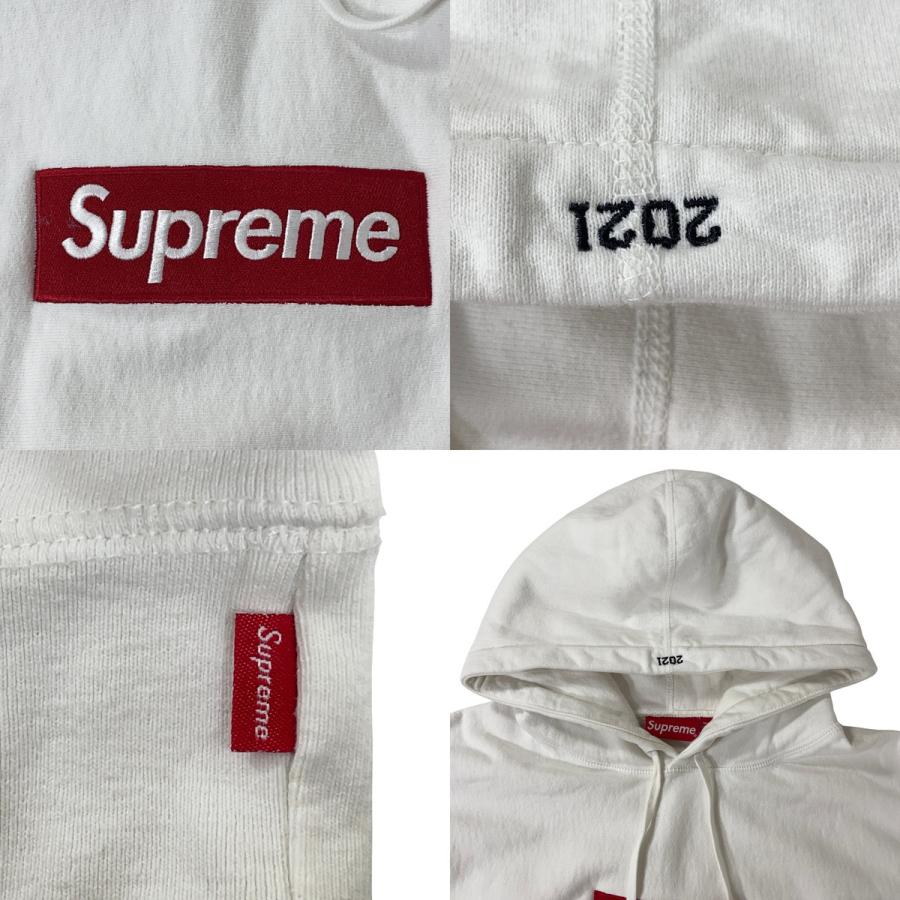 Supreme（シュプリーム） Supreme Box Logo Hooded Sweatshirt WHITE