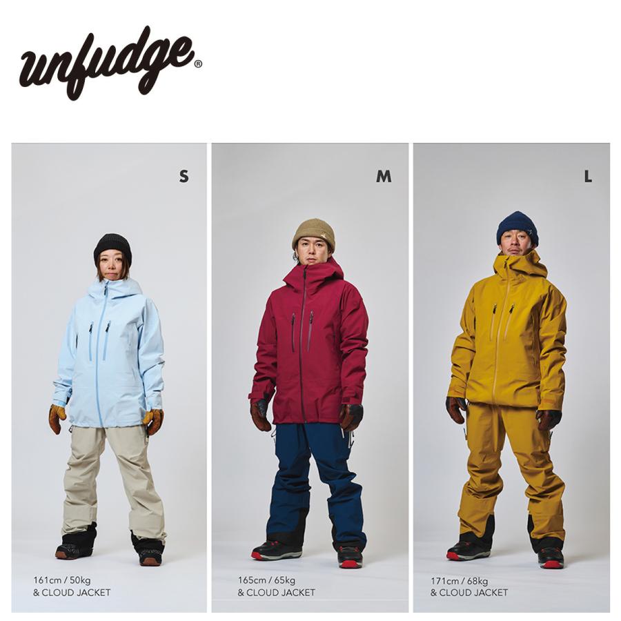 アンファッジ スノーボードウェア スモーク ビブパンツ unfudge SMOKE