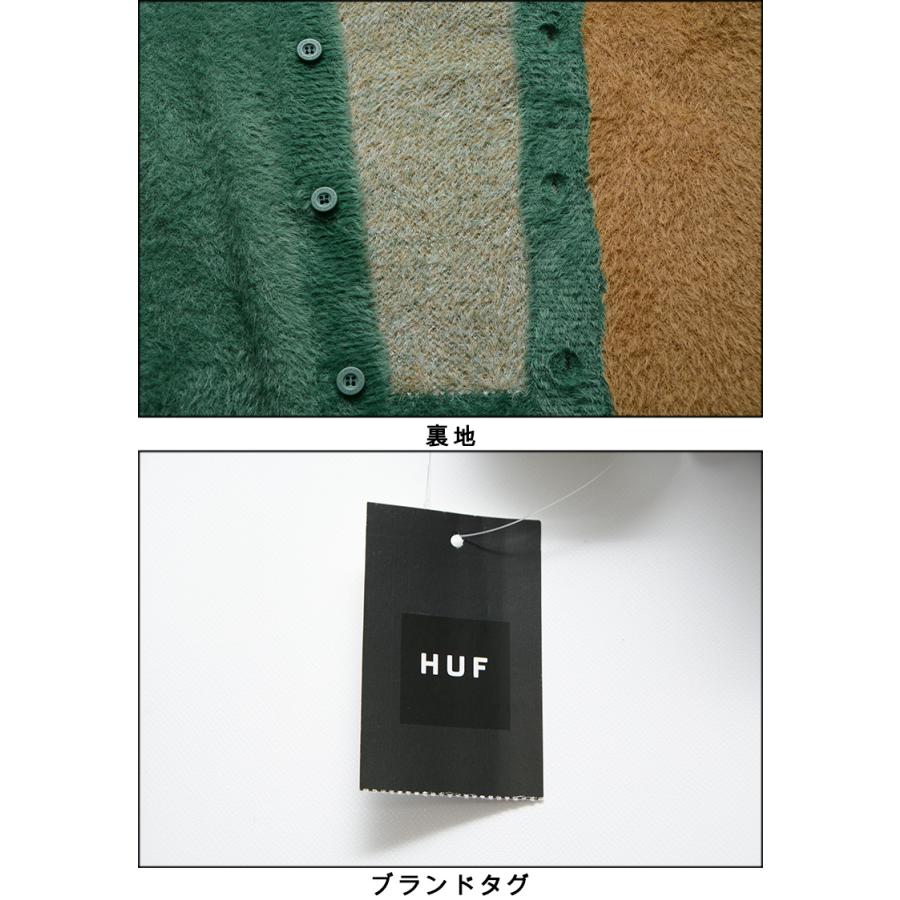 HUF（ハフ） カーディガン HUF FEELS GOOD CARDIGAN ニット : PAJABOO