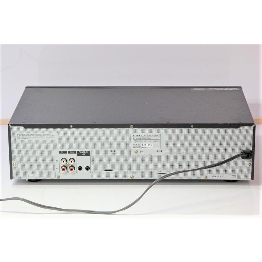 SONY TC-WE475 ツインリバースカセットデッキ 【中古整備品