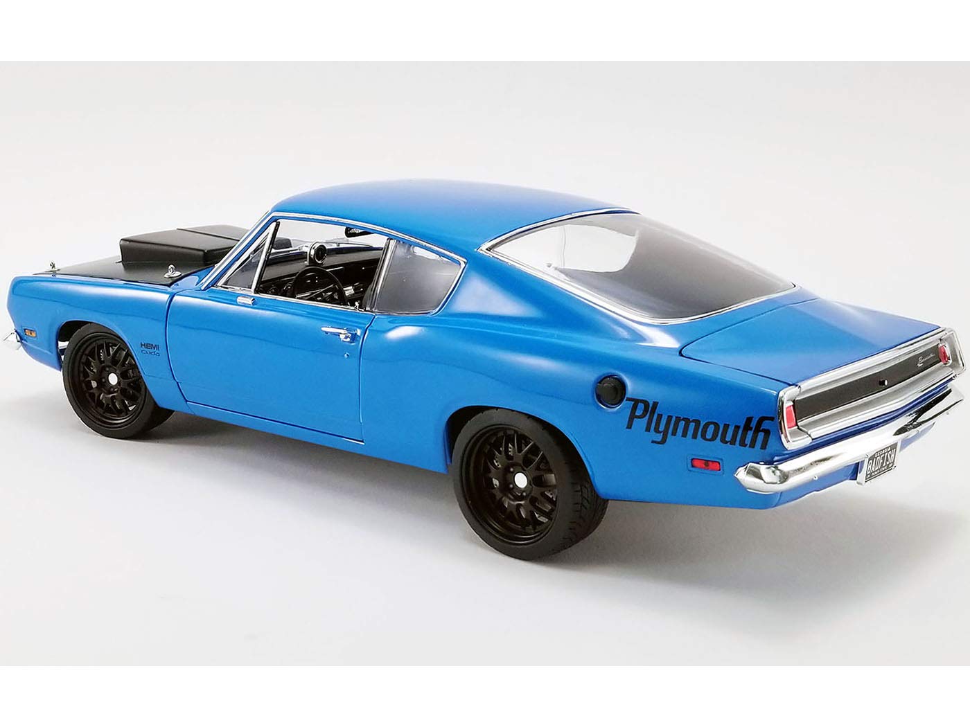 Amazon.com: 1969 Plymouth Hemi Barracuda Street Fighter Petty Blue