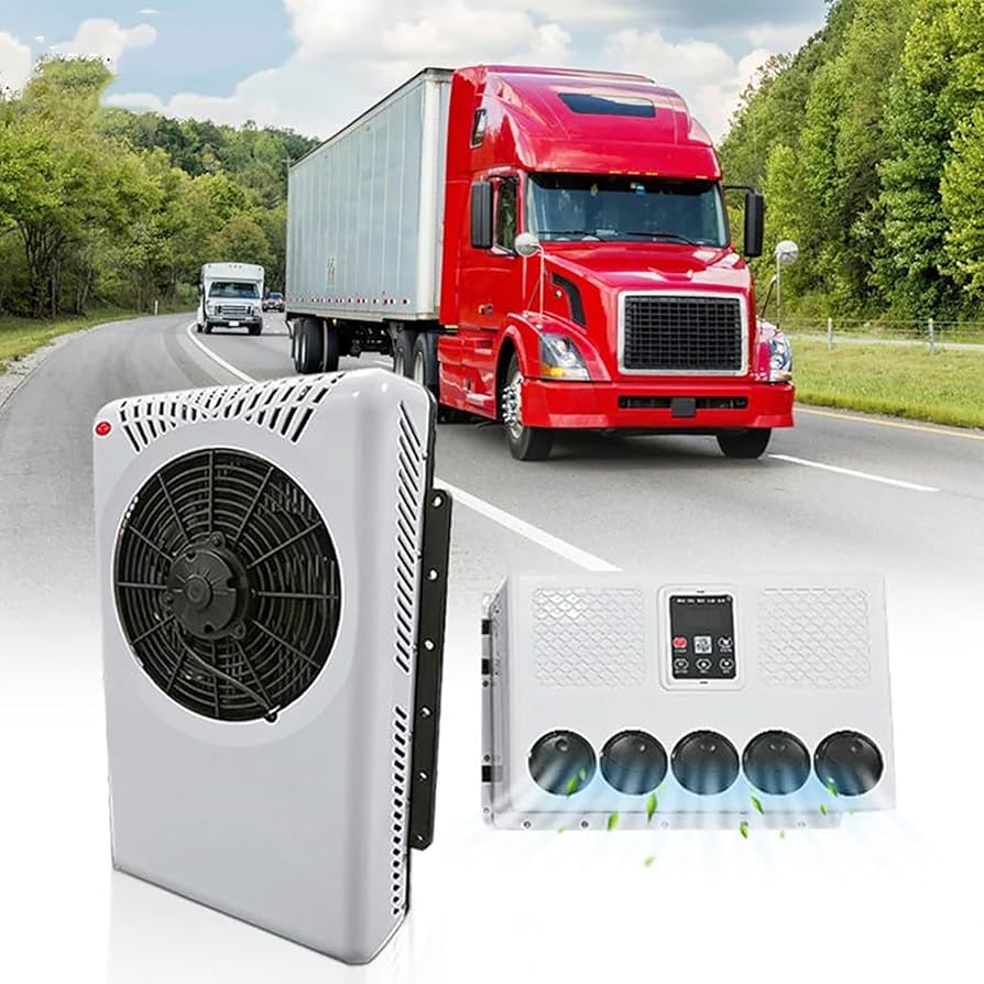 Amazon.co.jp: 12V エアコン 7500BTU、スプリット 12 ボルト DC