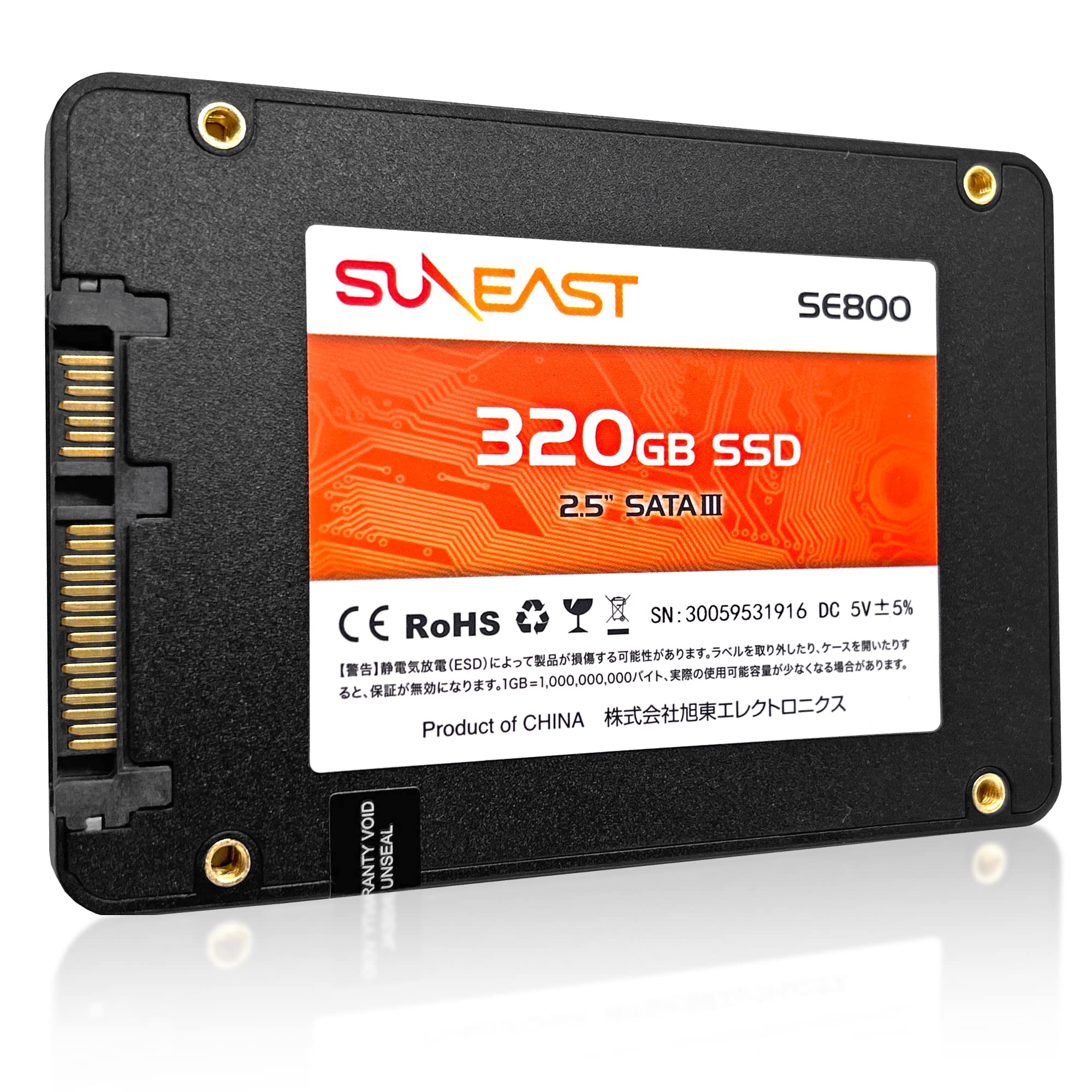 Amazon | SUNEAST サンイースト SSD 320GB 内蔵SSD 2.5インチ SATA3.0