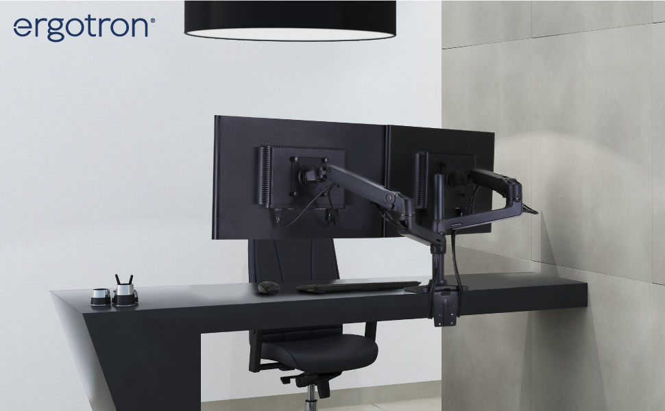 ERGOTRON エルゴトロン LX ブラック モニターアーム（新品） 送料無料