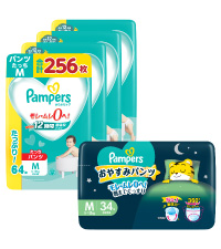 Amazon.co.jp: パンパース 【セット買い】【パンツ Mたっちサイズ