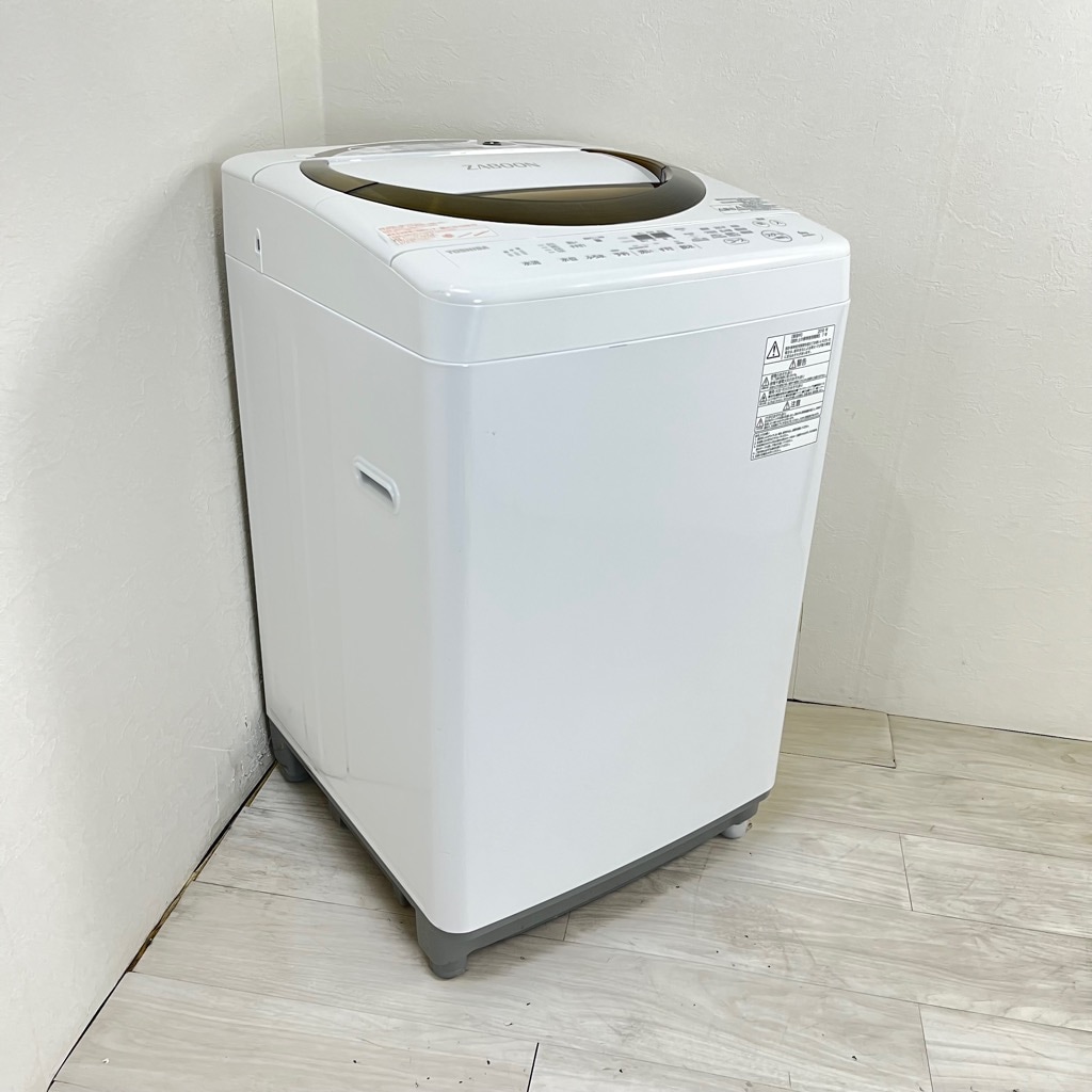中古 洗濯機 風乾燥機能 東芝 DDインバーター マジックドラム 6.0kg AW