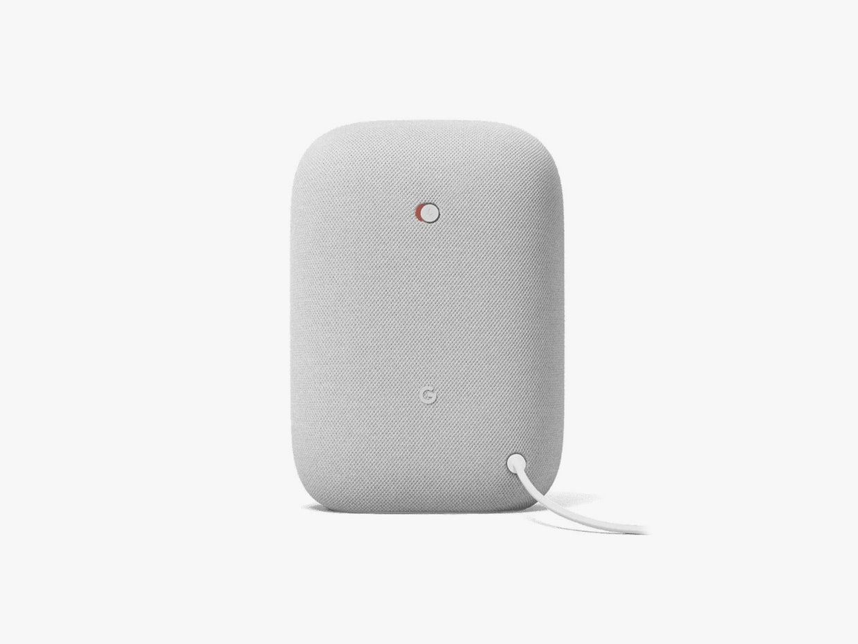 小さいながらも音質が優れた「Google Nest Audio」は、プレゼントにも