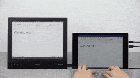 SKT株式会社】E-inkパネル搭載のPC用セカンドモニター Paperlike HD-FT