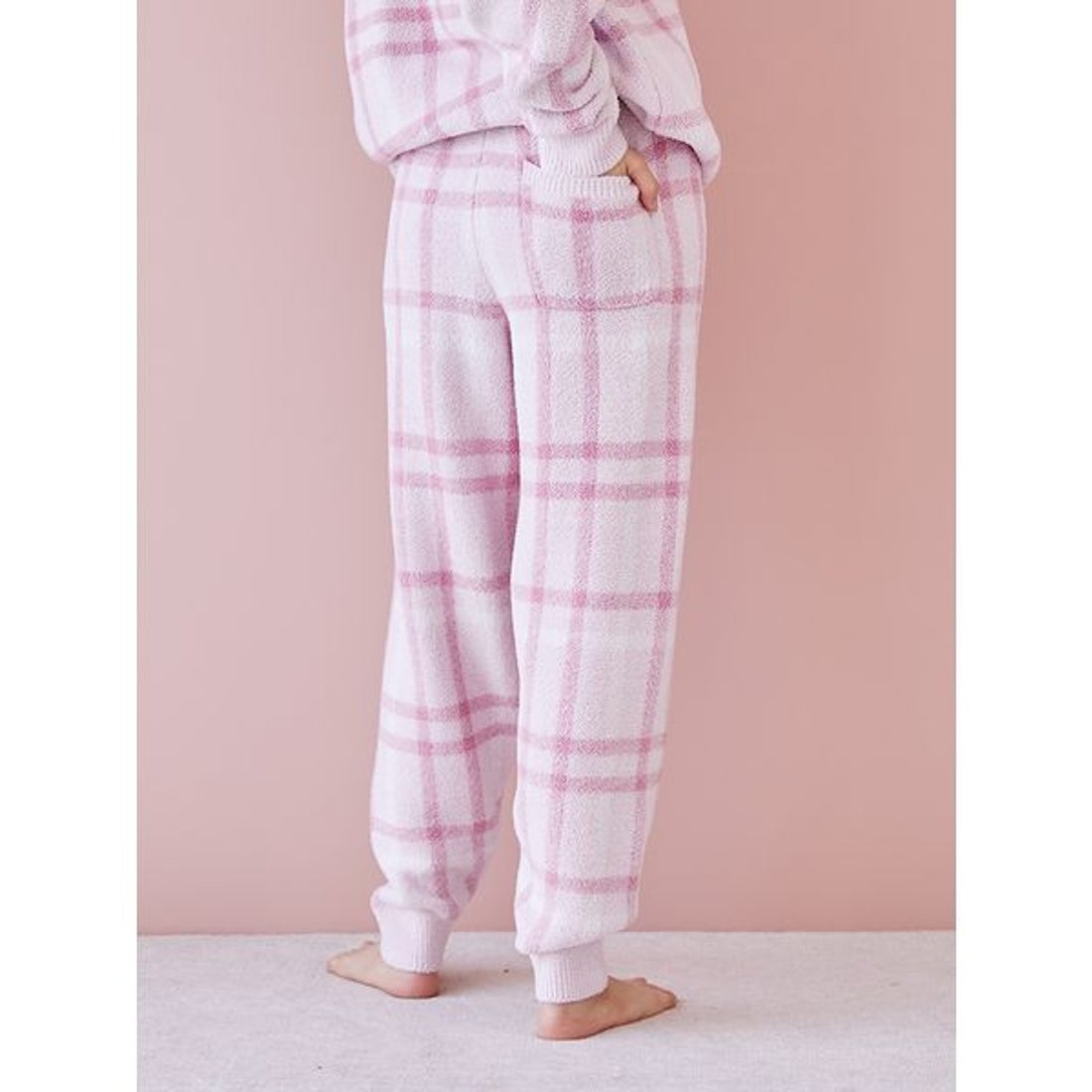 ジェラートピケ gelato pique 【ONLINE限定】チェック柄プルオーバー