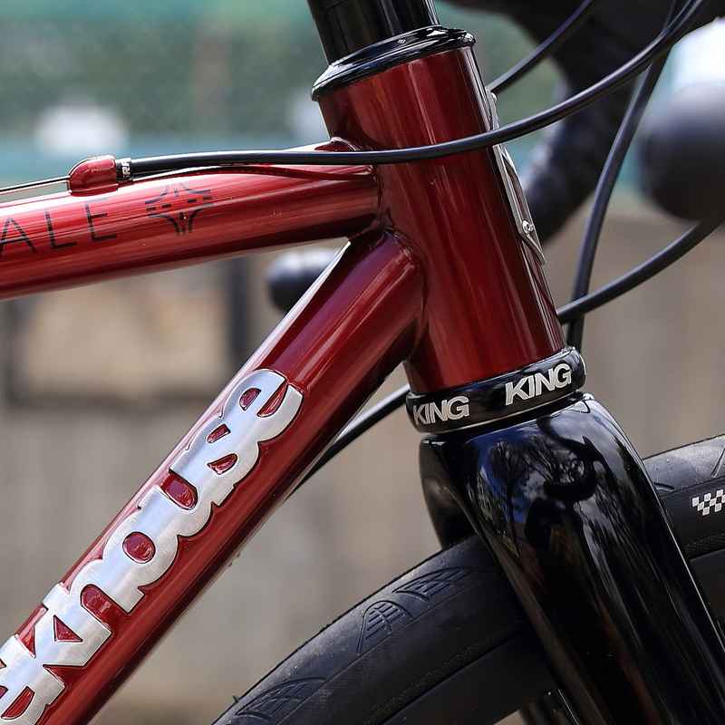 CHRIS KING* inset7 (two tone black punch) - BLUE LUG ONLINE STORE