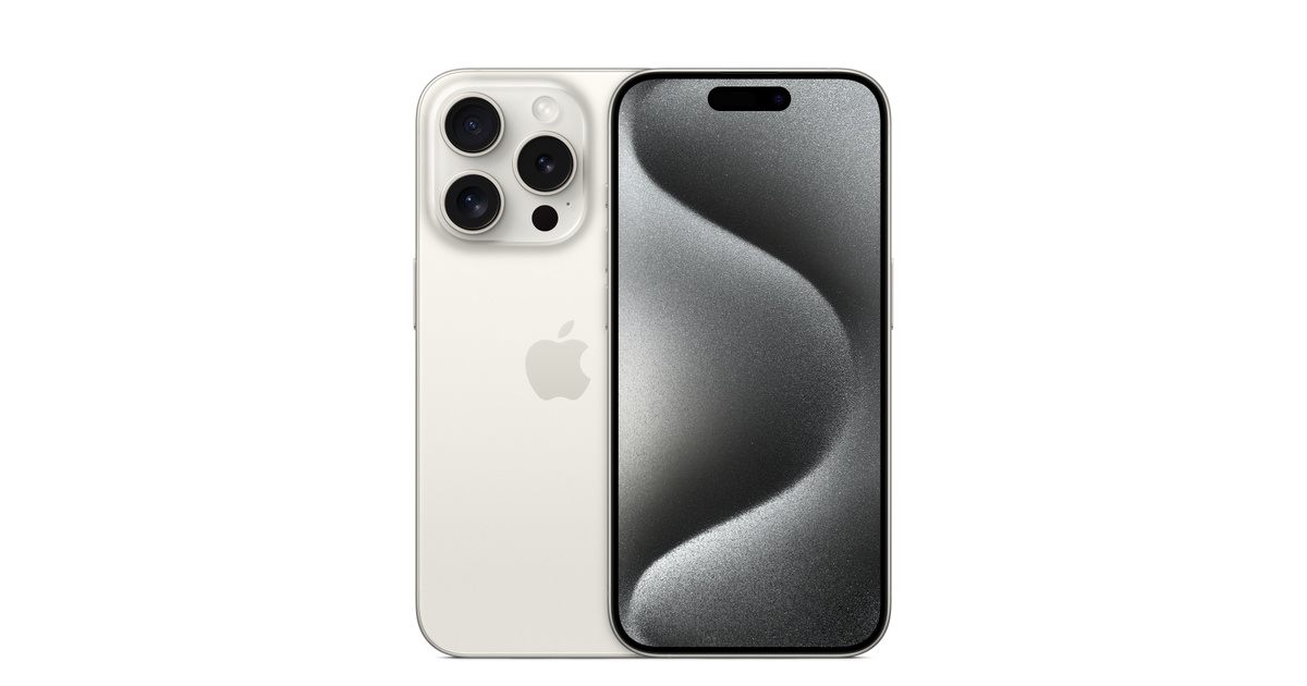 iPhone 15 Pro 512GB - ホワイトチタニウム（SIMフリー）[整備済製品