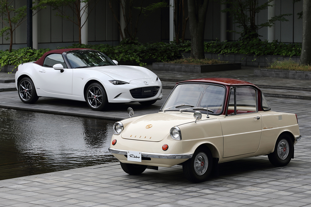 真打ちは遅れて登場!?マツダ100周年特別記念車は名車の