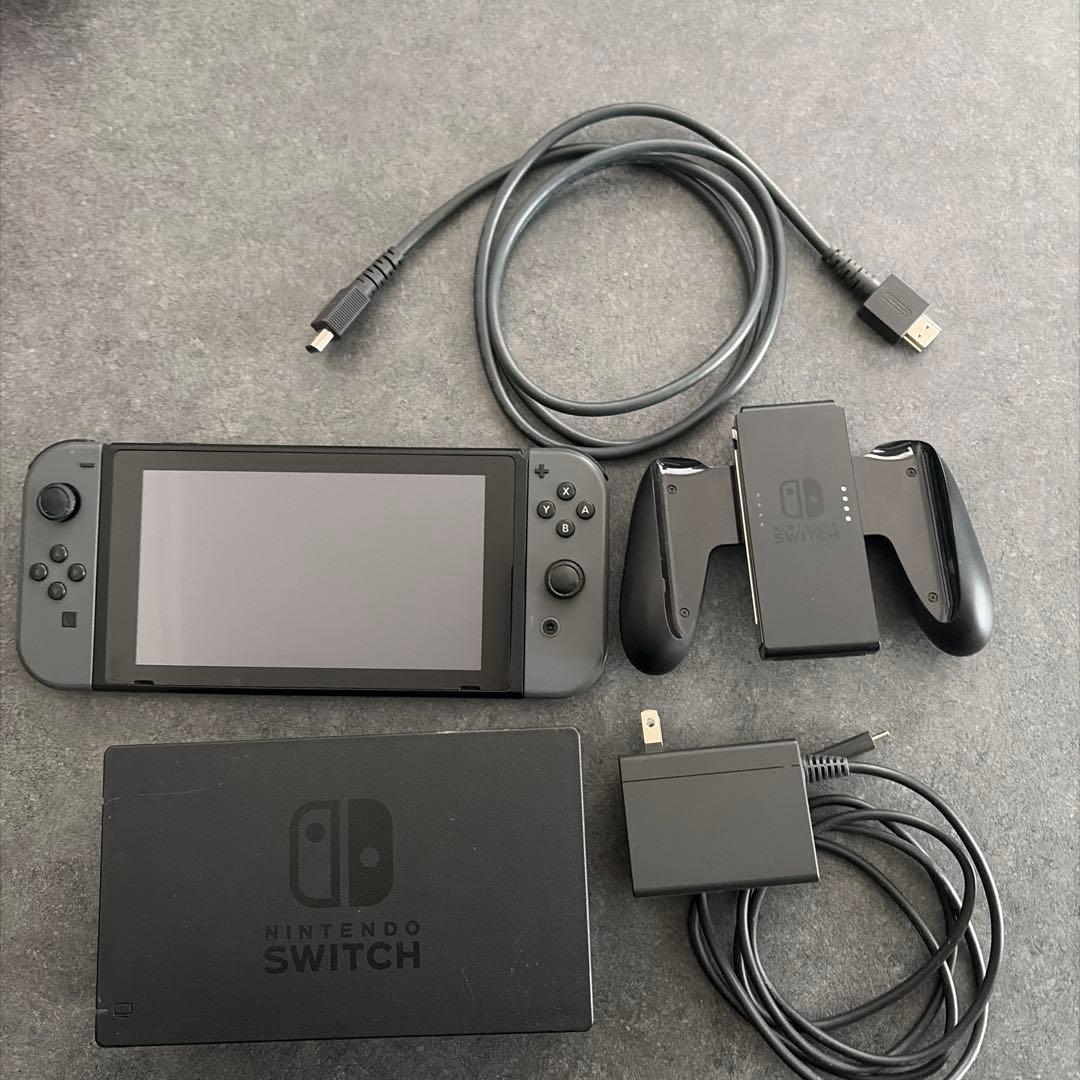 Nintendo Switch 本体 グレー 付属品あり 箱無し Amazon.co.jp: test2 : ゲーム