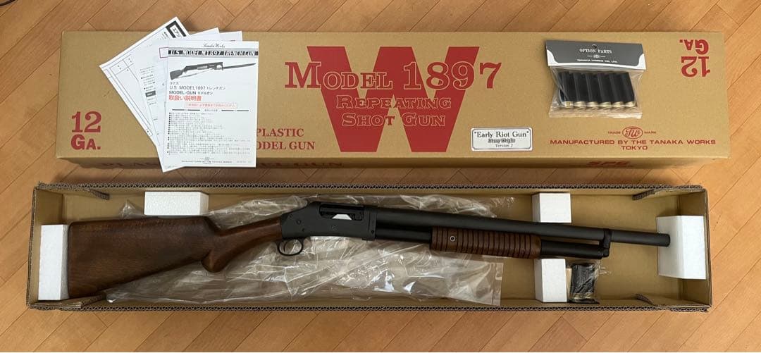 タナカ　M1897 トレンチガン　ライオットガ　Ver.2 楽天市場】タナカワークス M1897 トレンチガン Ver.2 HW（発火式