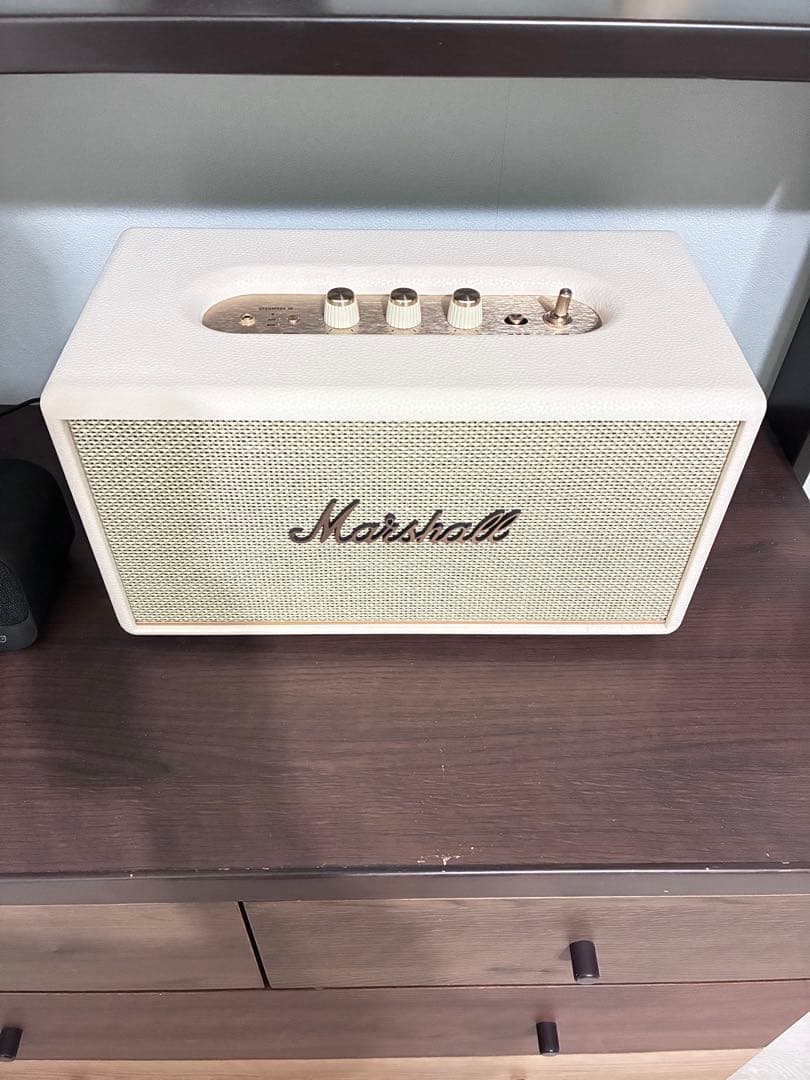 Marshall Stanmore III ワイヤレススピーカー クリーム Amazon.co.jp: Marshall ワイヤレススピーカー Stanmore III クリーム