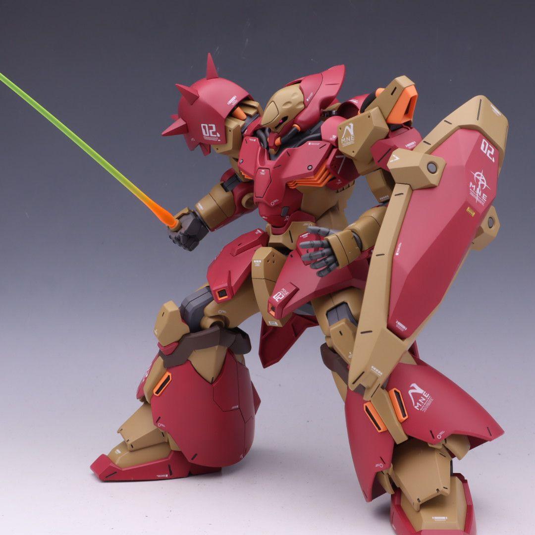 【プレバン限定！】HG メッサーF02型 マインレイヤー装備 全塗装 完成品
