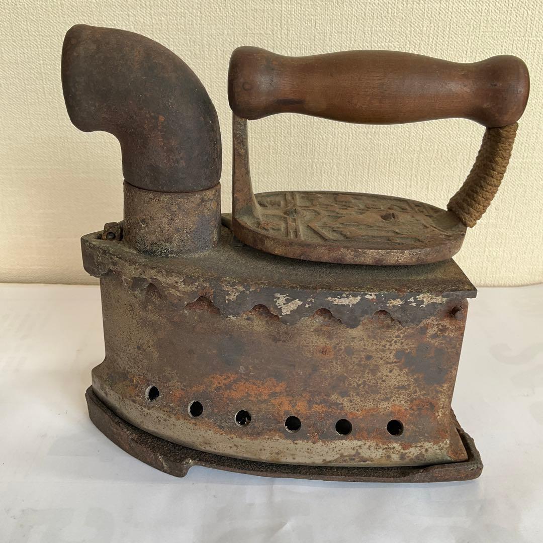 大正ロマン 炭火アイロン 大正時代から昭和初期頃 貴重な資料 優品