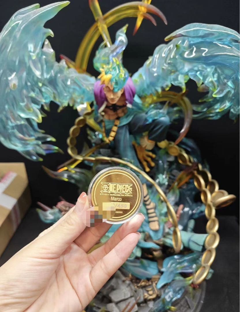 ワンピース マルコ ガレージキット ガレキ スタチュー③① - メルカリ