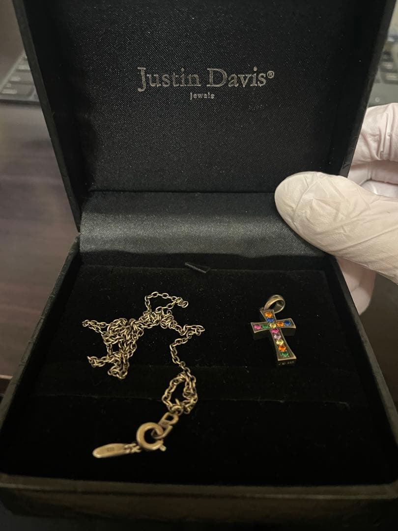 【訳あり】Justin Davis 清春 コラボ ネックレス 黒夢 JUSTIN DAVIS（ジャスティンデイビス） ジャスティン デイビス 清春