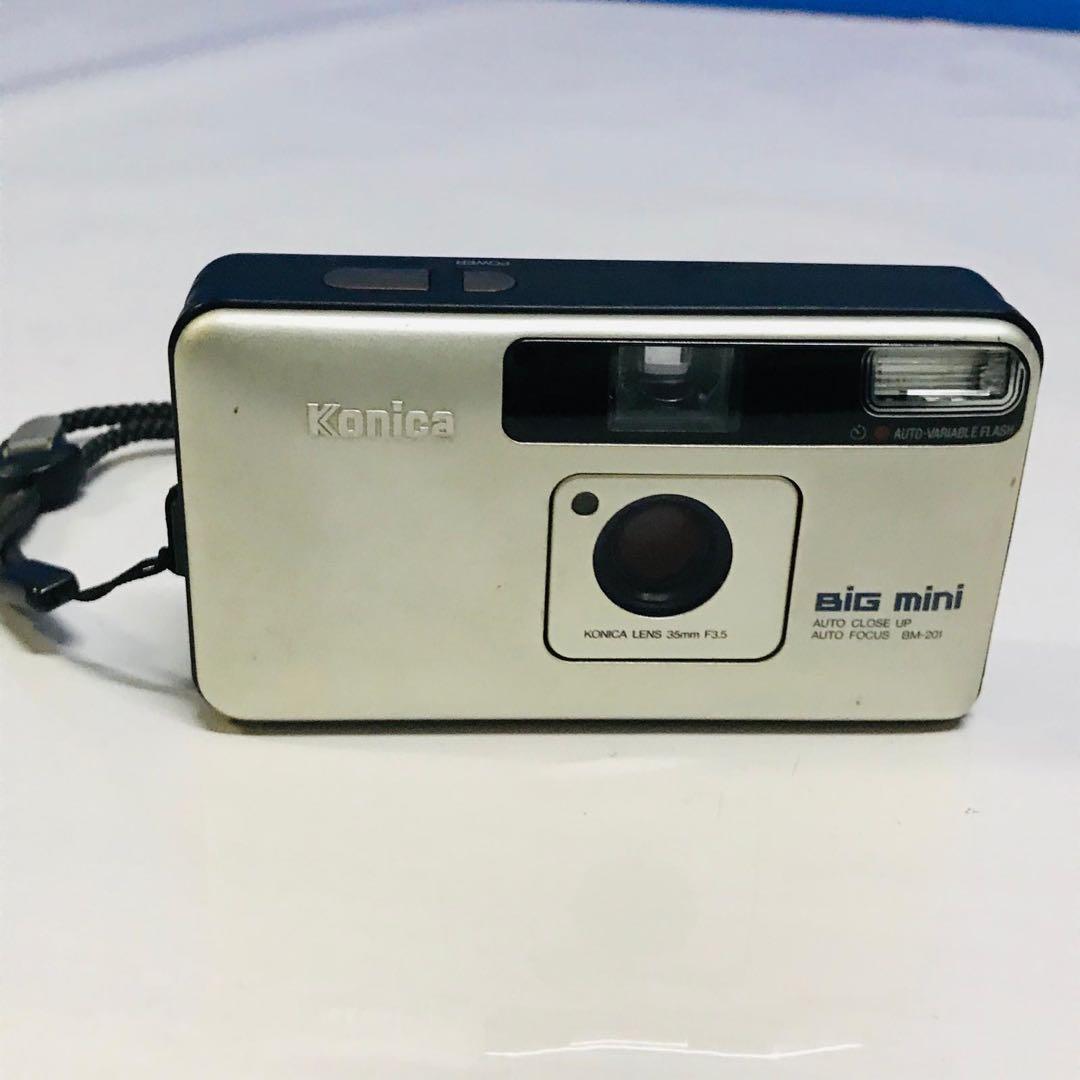 Konica BiG mini BM-201 コニカコンパクトフィルムカメラ コニカ・ビッグミニBM-201を分解修理しました！フィルムカメラ